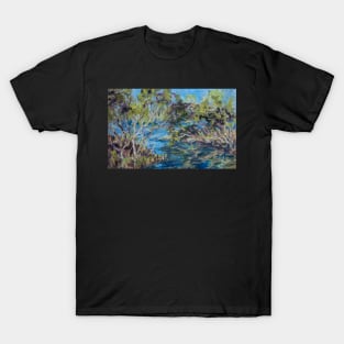 Laurieton mangroves - plein air T-Shirt